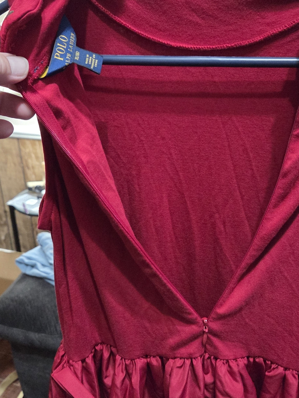 Polo by Ralph Lauren Crimson Red Women's Dress